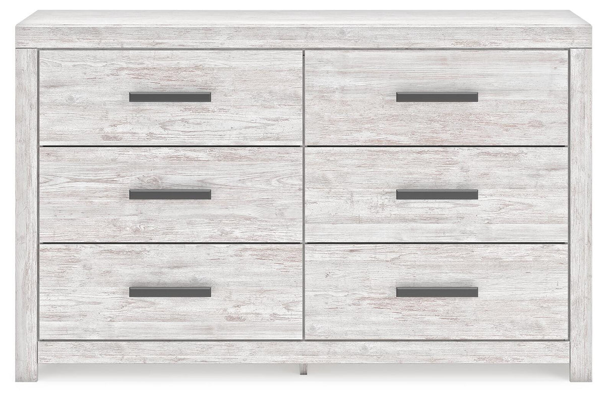 Cayboni Full Panel Bed, Dresser and Nightstand