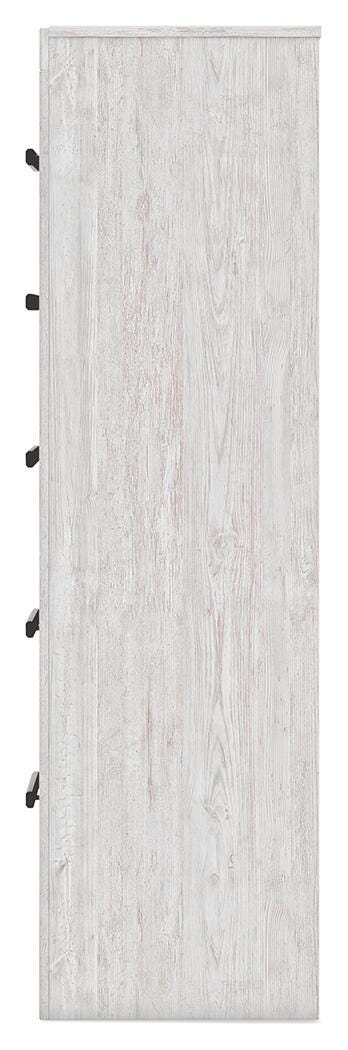 Cayboni King Panel Bed, Dresser, Mirror, Chest and 2 Nightstands