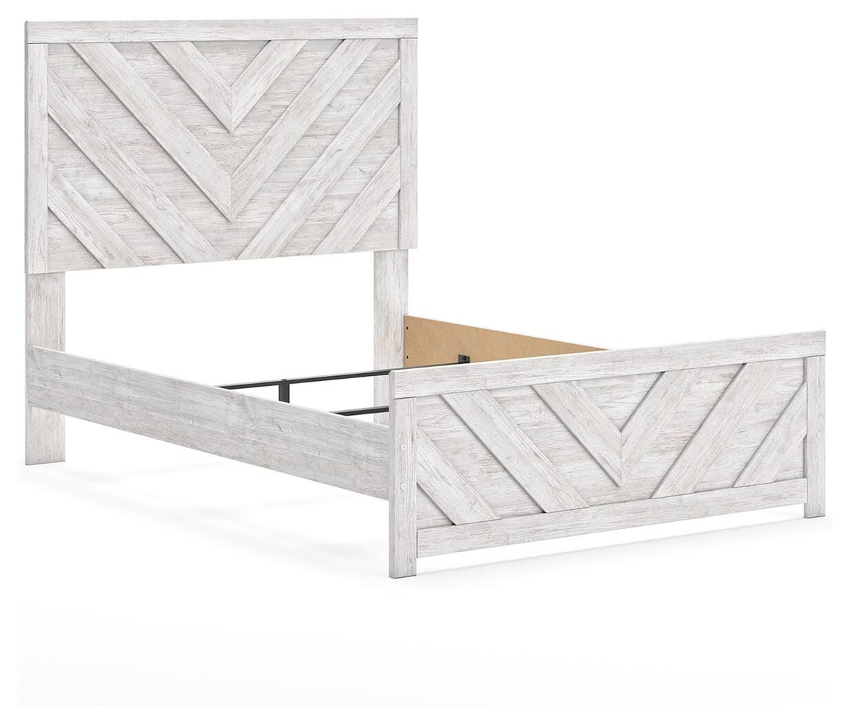 Cayboni Full Panel Bed, Dresser and Mirror