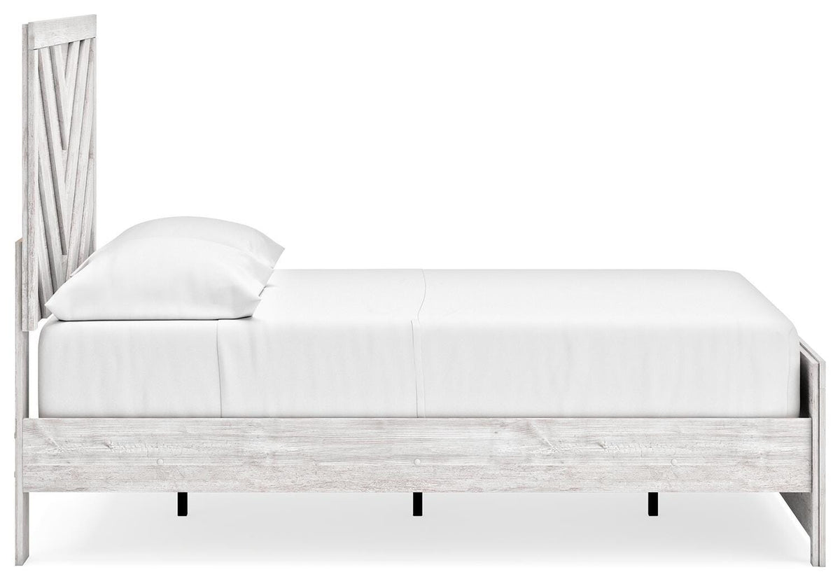 Cayboni Full Panel Bed, Dresser and Nightstand