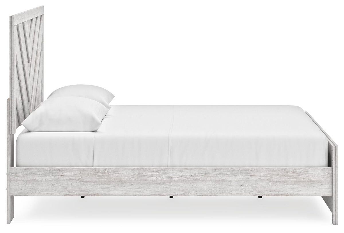 Cayboni Queen Panel Bed, Dresser and Nightstand