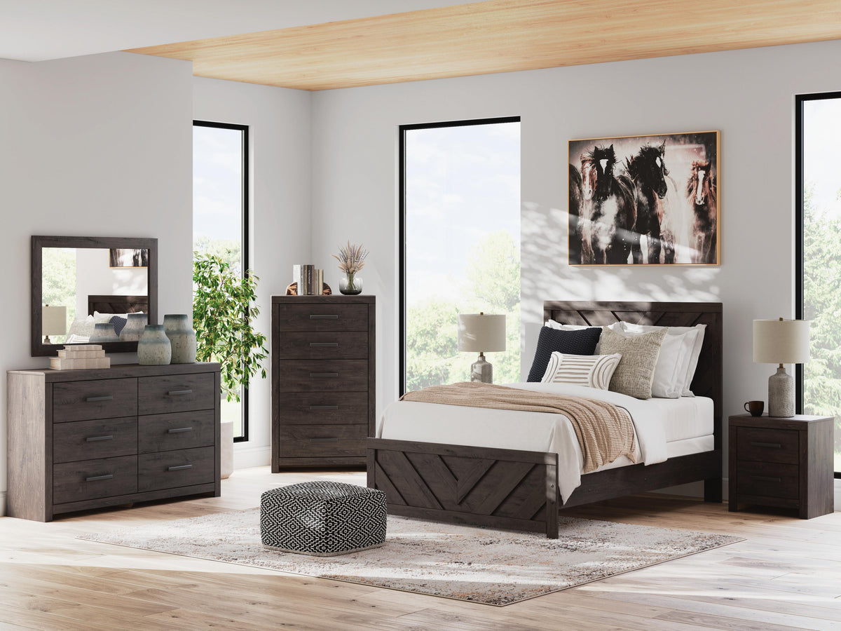 Prendonea Queen Panel Bed