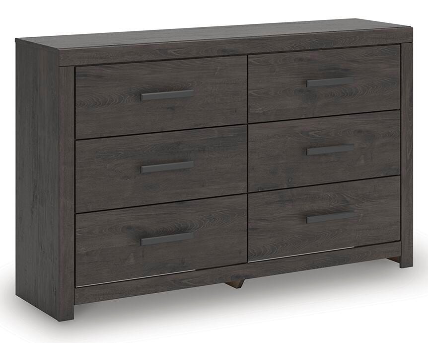 Prendonea King Panel Bed, Dresser and Nightstand