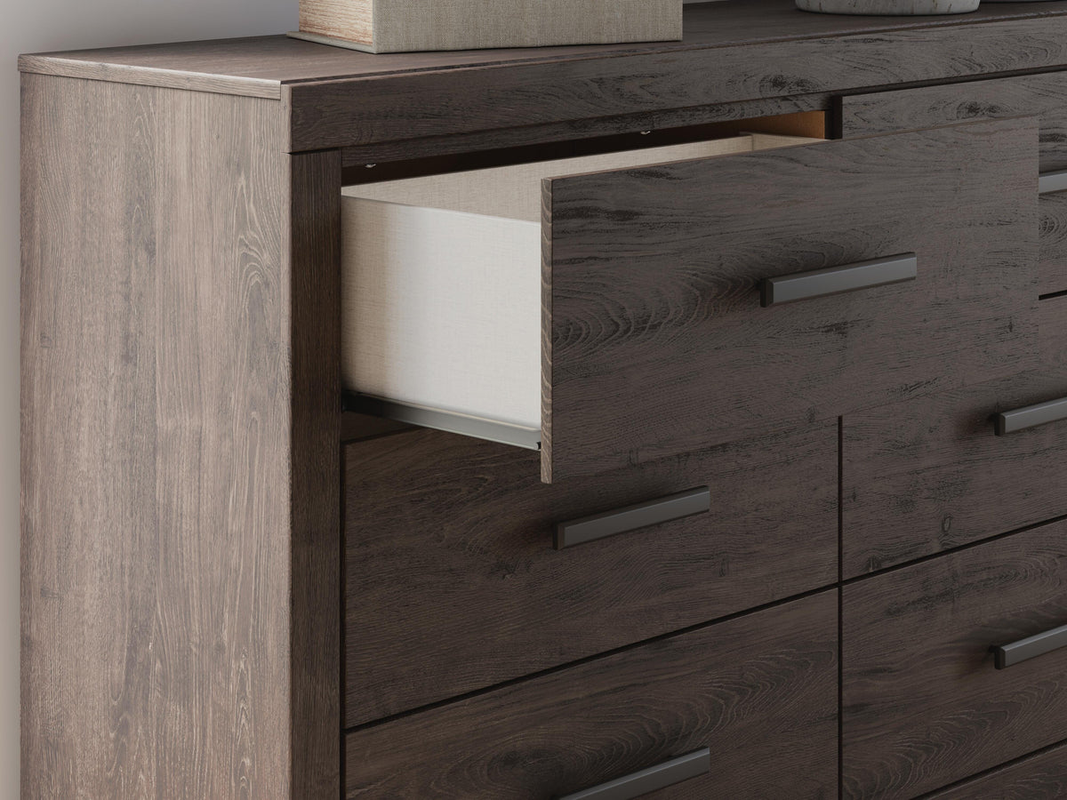 Prendonea Queen Panel Bed, Dresser and Nightstand