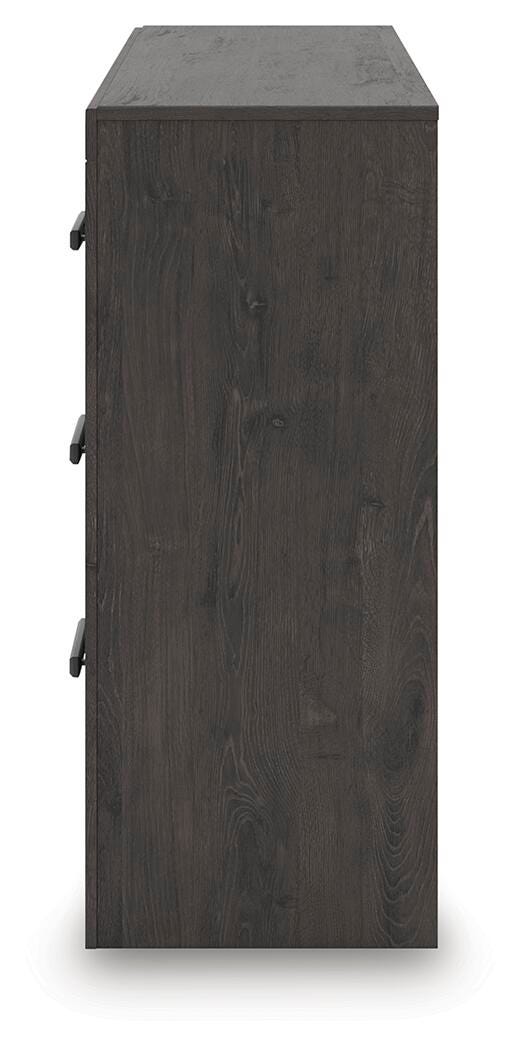 Prendonea King Panel Bed, Dresser and Nightstand