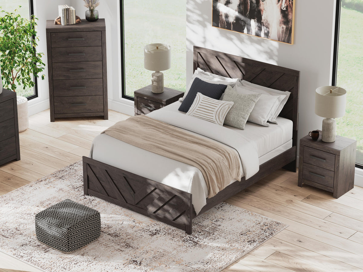 Prendonea Queen Panel Bed
