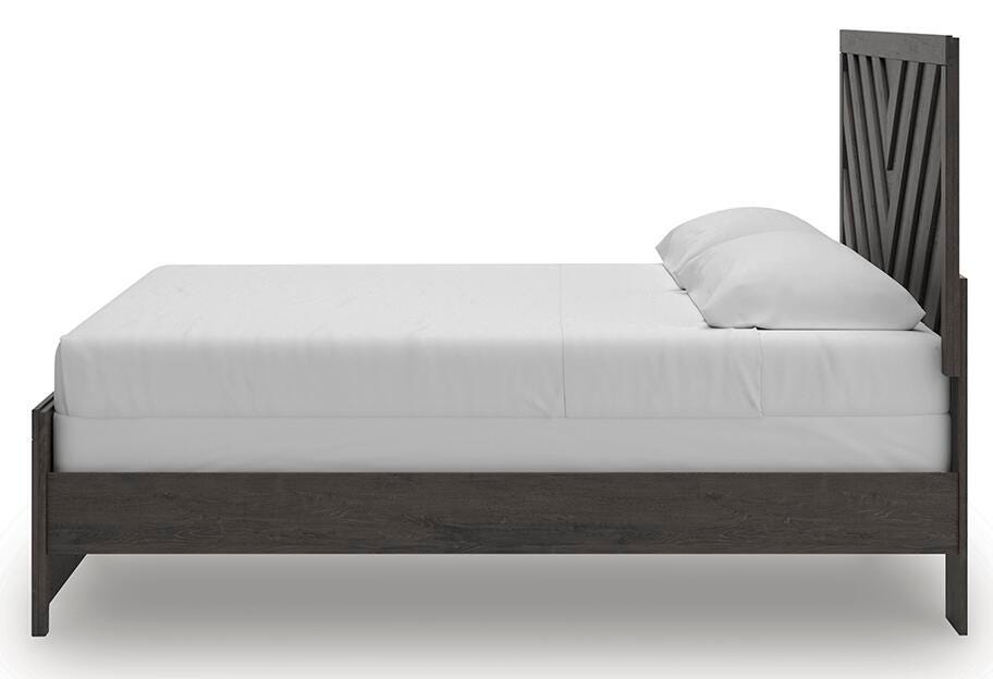 Prendonea King Panel Bed, Dresser and Nightstand