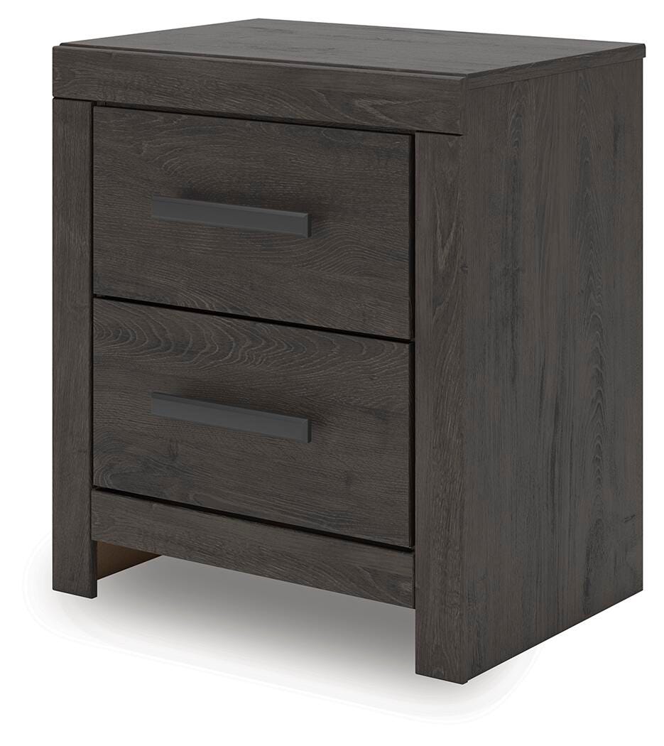 Prendonea King Panel Bed, Dresser and Nightstand