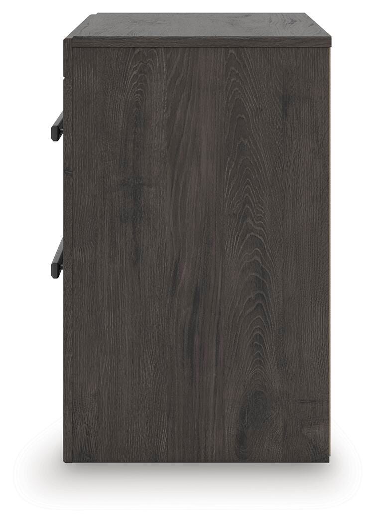 Prendonea King Panel Bed, Dresser and Nightstand