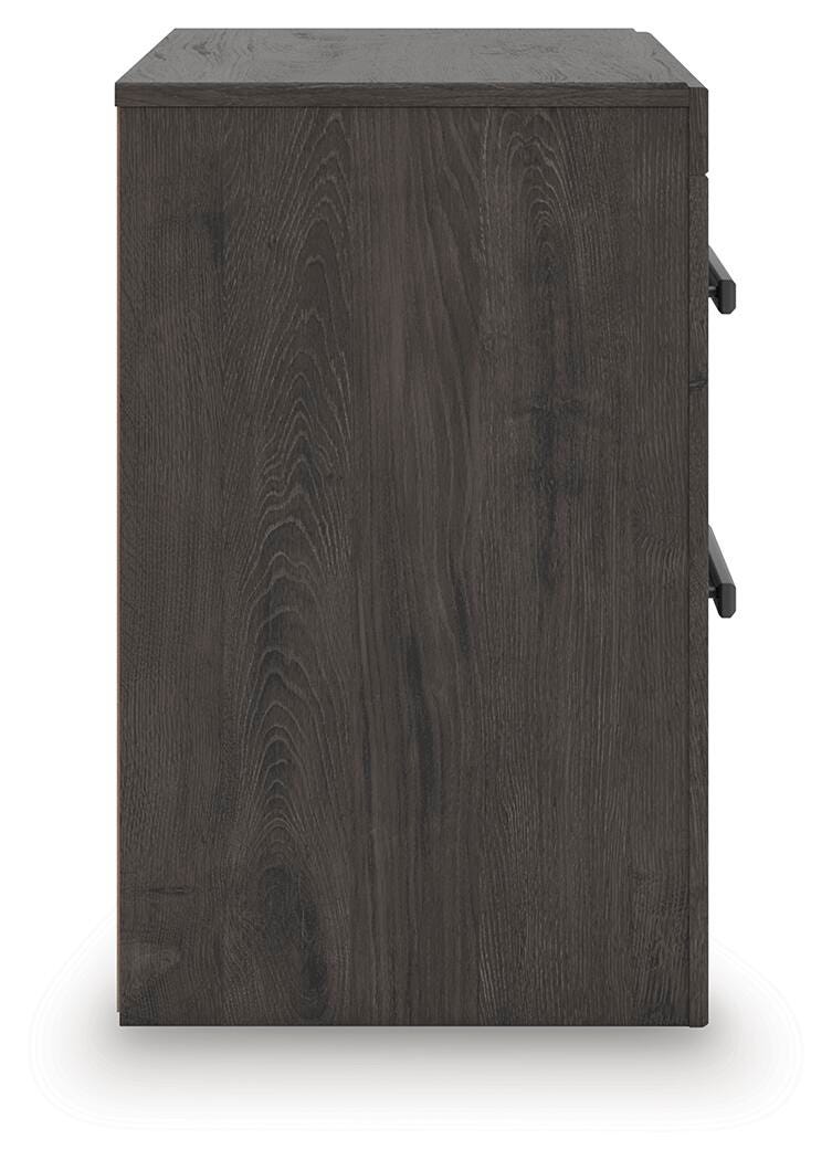 Prendonea King Panel Bed, Dresser and Nightstand