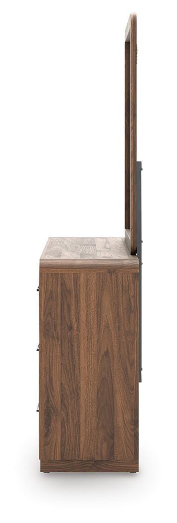 Fortlorn King Panel Bed, Dresser, Mirror and Nightstand