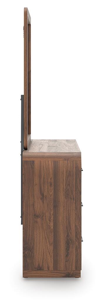 Fortlorn King Panel Bed, Dresser, Mirror and Nightstand