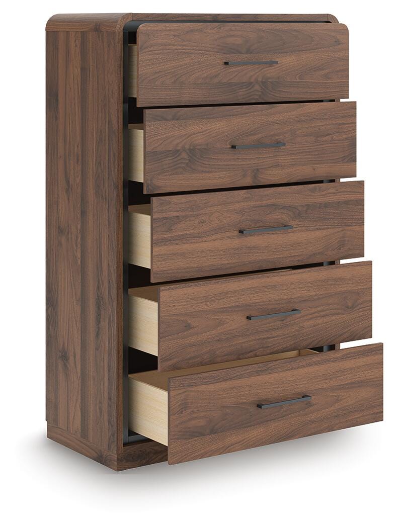 Fortlorn Queen Panel Bed, Dresser, Mirror, 2 Chests and 2 Nightstands