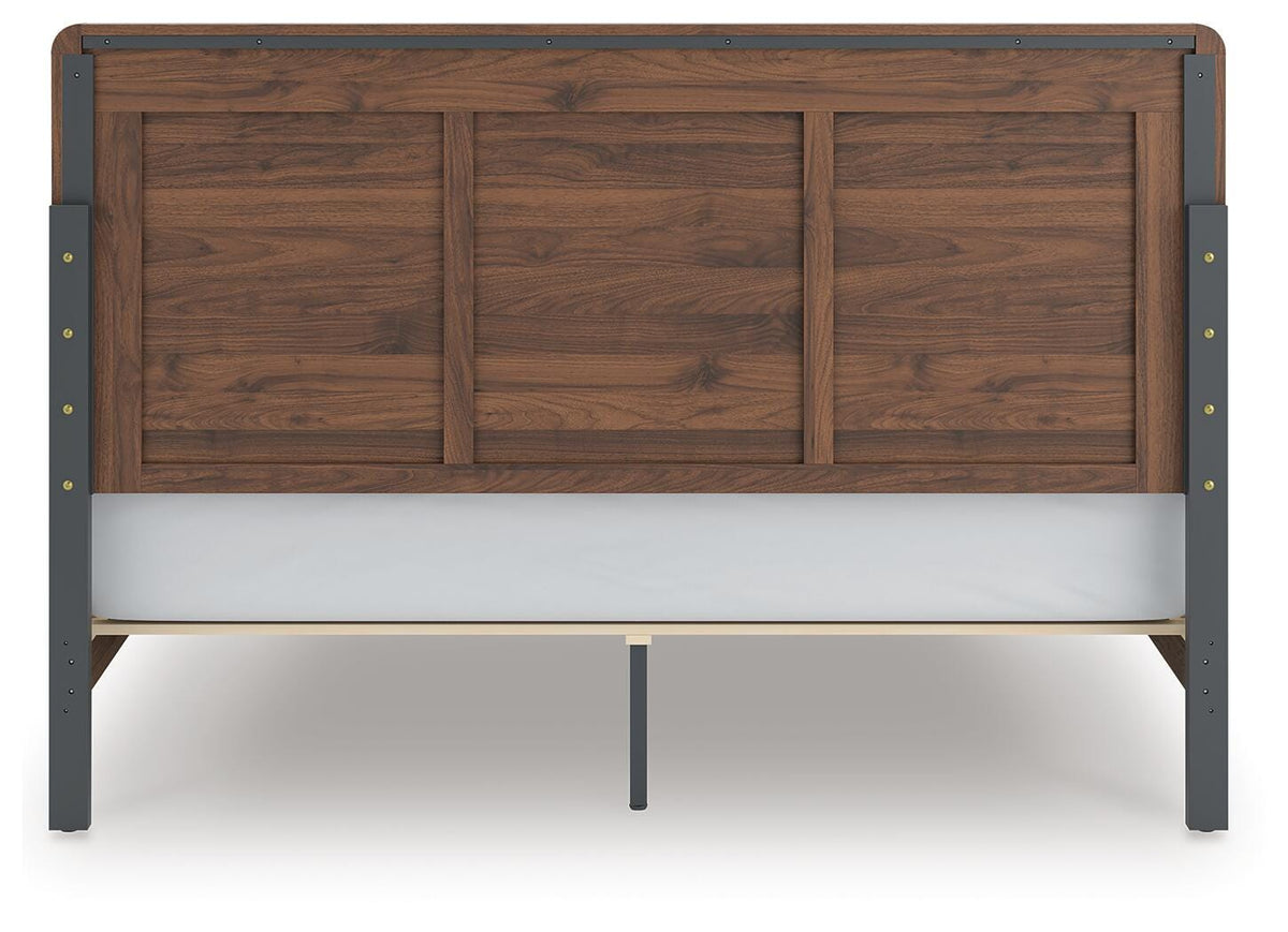 Fortlorn King Panel Bed, Dresser, Mirror and Nightstand