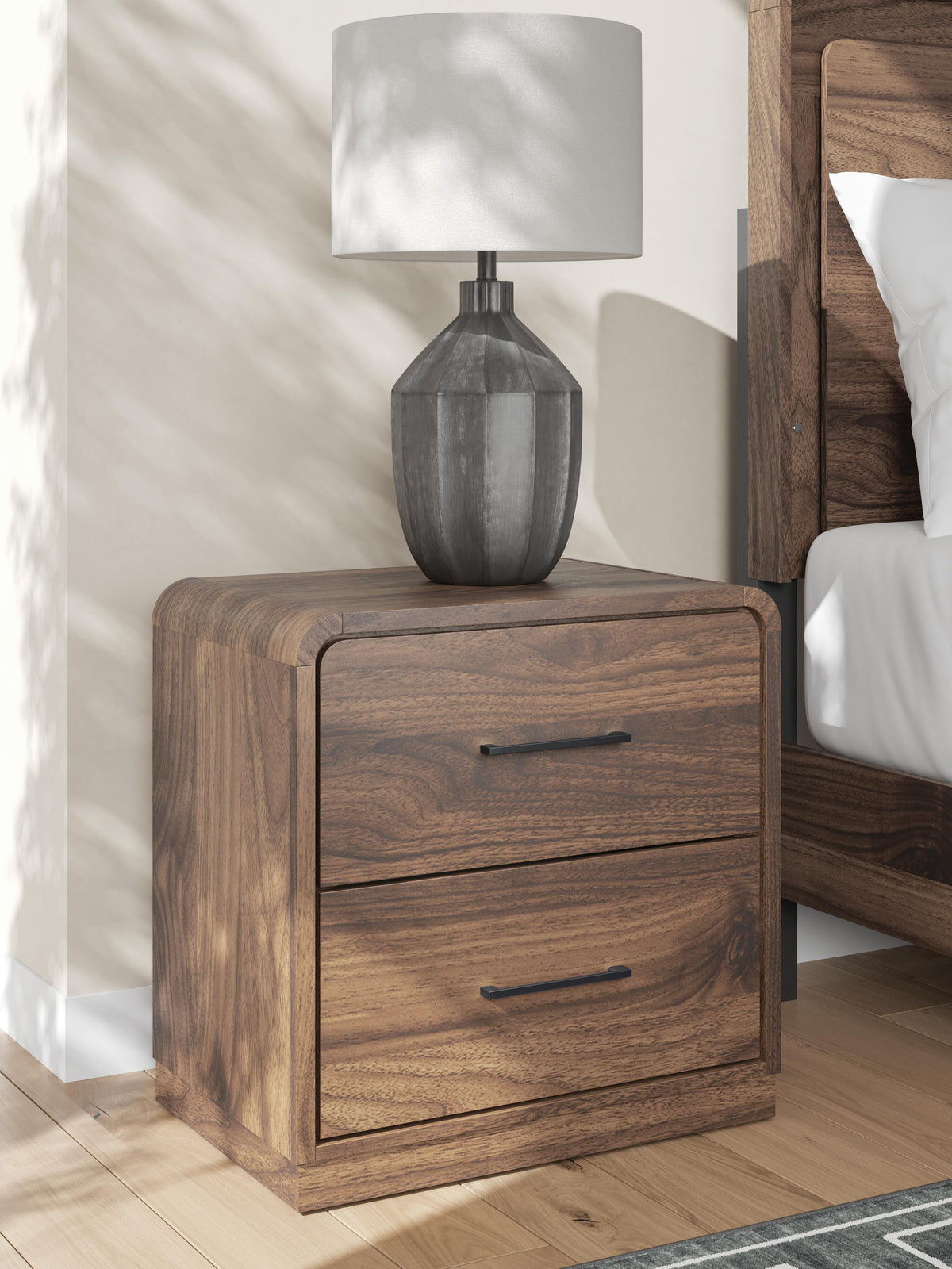 Fortlorn King Panel Bed, Dresser and 2 Nightstands