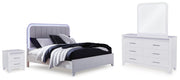 Jarlee Upholstered Panel Bed - Queen