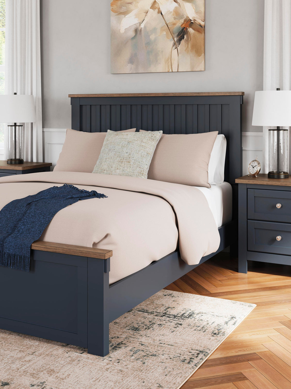 Landocken Panel Bed - Queen