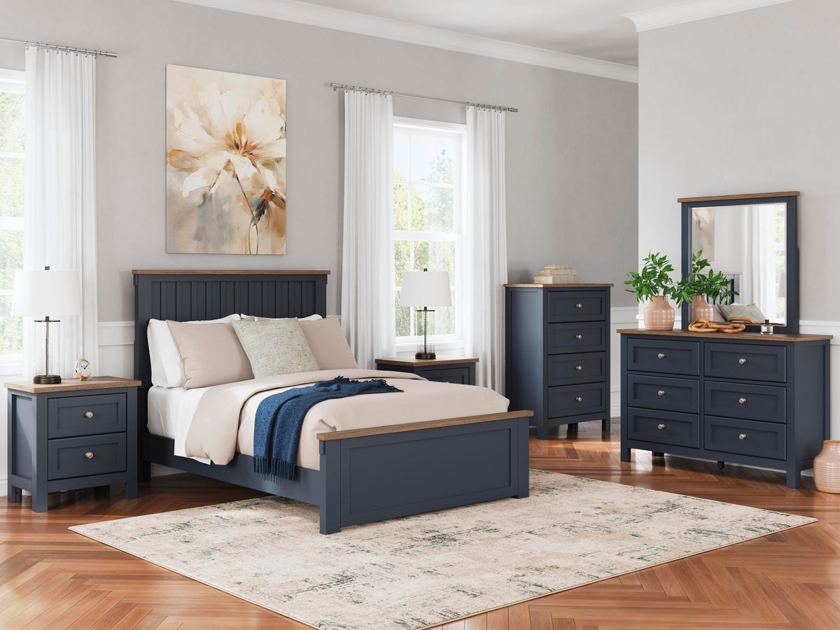 Landocken Queen Panel Bed