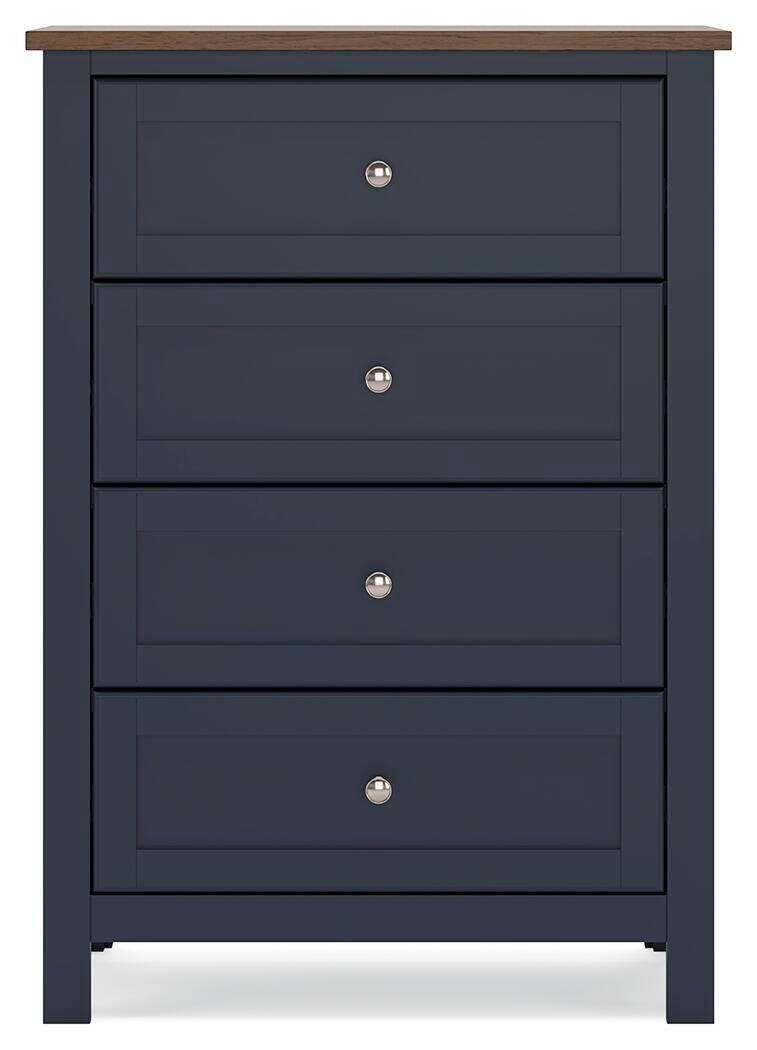 Landocken Twin Panel Bed, Dresser, Chest and Nightstand