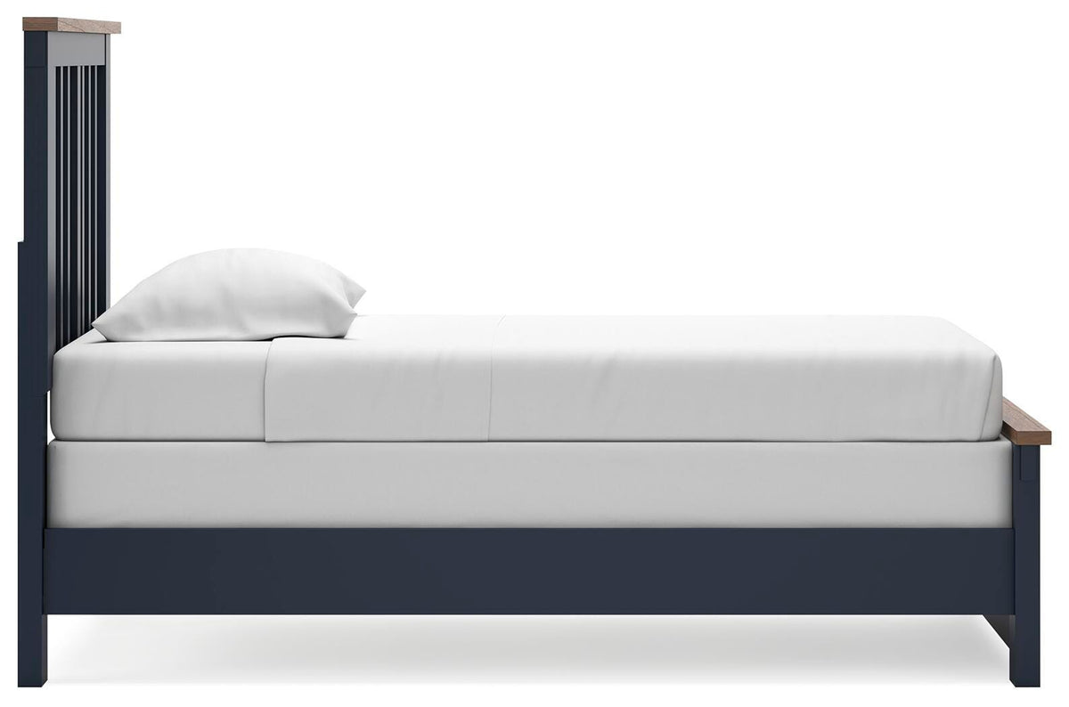 Landocken Twin Panel Bed, Chest and Nightstand