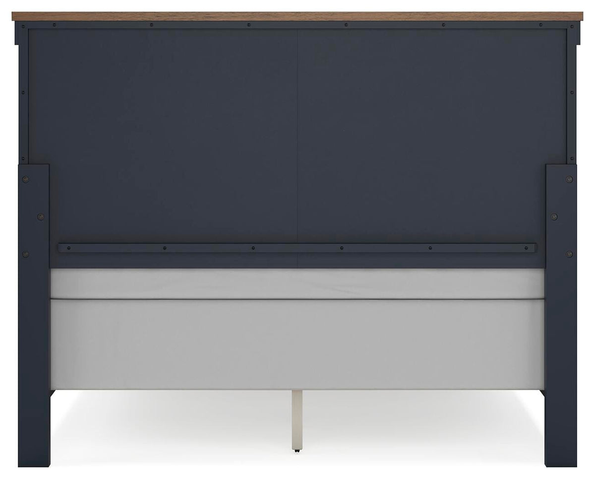 Landocken Queen Panel Bed, Dresser, Mirror and Nightstand
