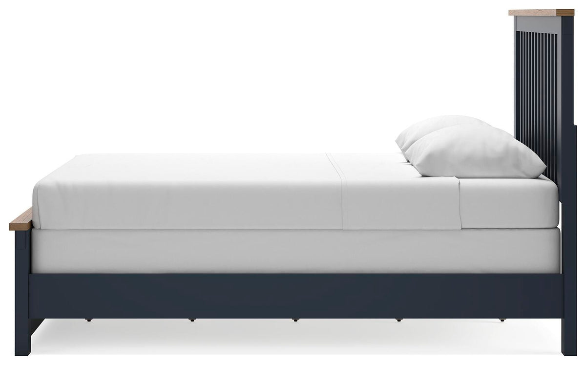 Landocken Queen Panel Bed, Dresser, Mirror and Nightstand