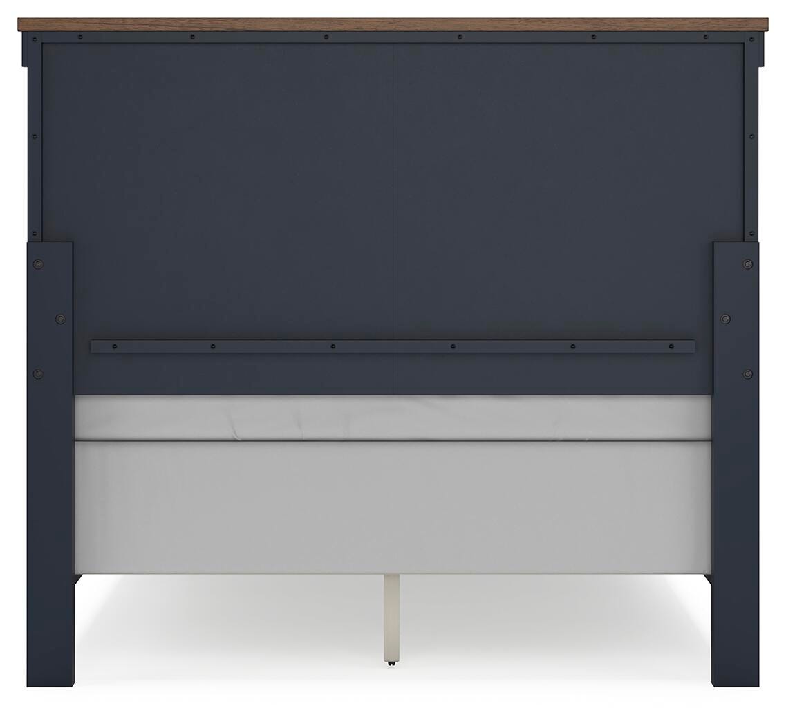 Landocken Full Panel Bed, Dresser and Mirror