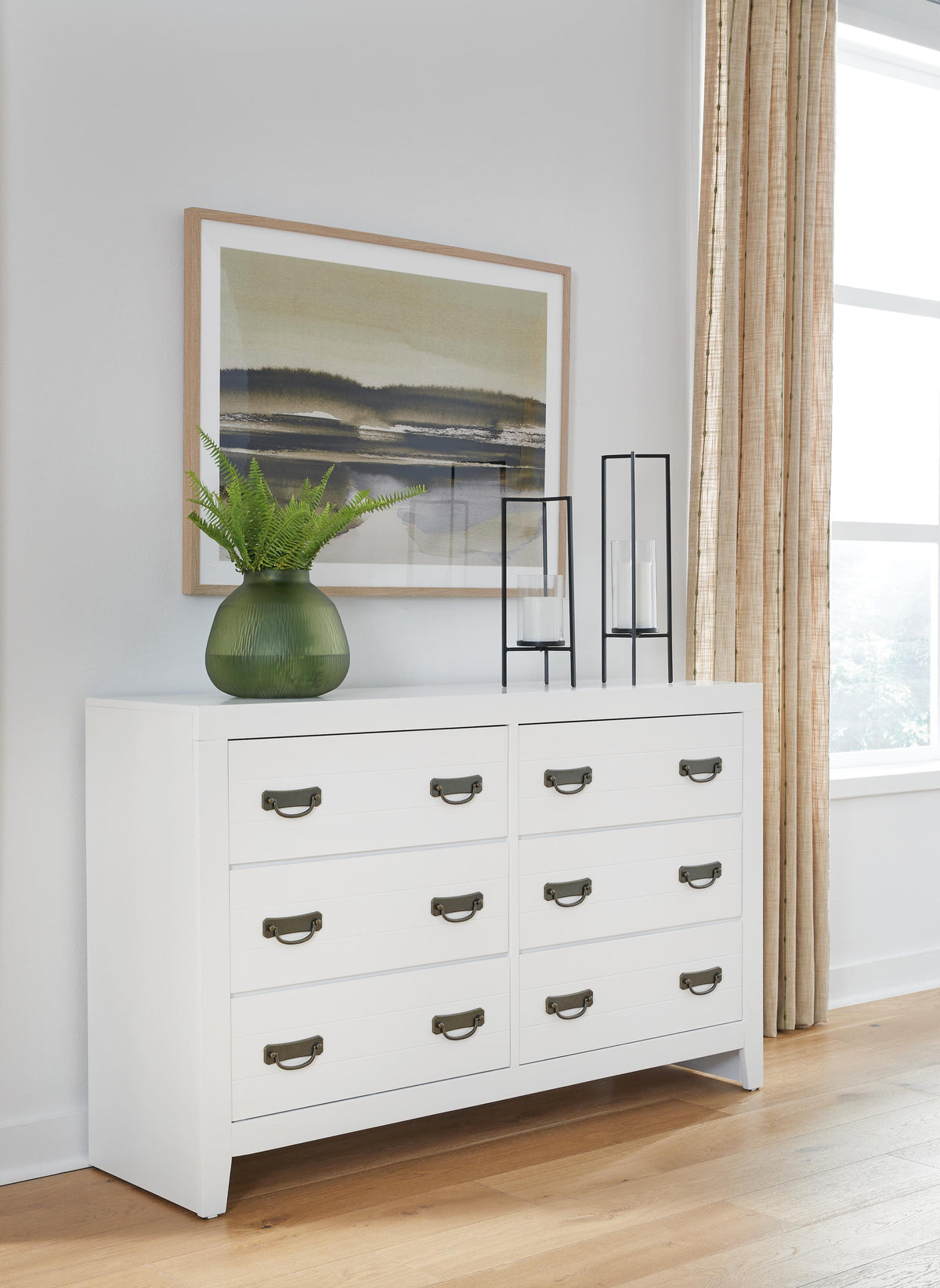 Binterglen King Panel Bed, Dresser and Nightstand