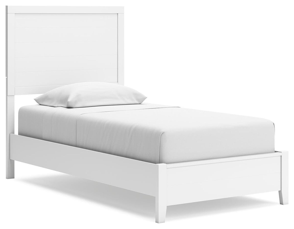 Binterglen Twin Panel Bed, Dresser, Mirror, Chest and 2 Nightstands