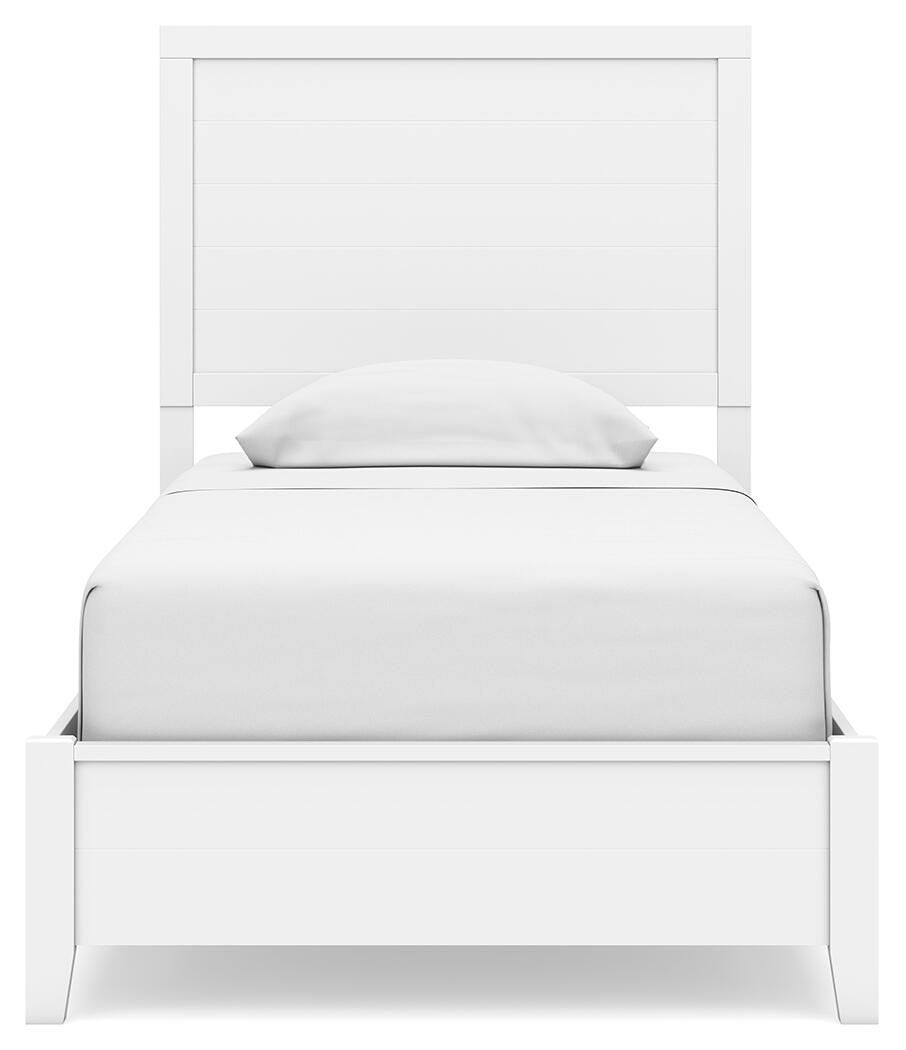Binterglen Twin Panel Bed, Dresser, Mirror, Chest and 2 Nightstands
