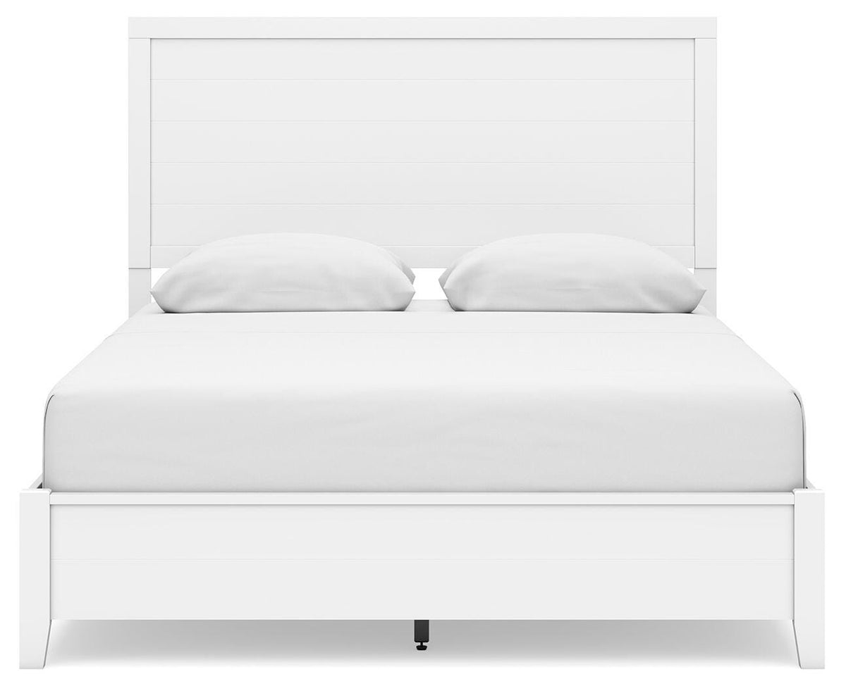 Binterglen Queen Panel Bed and 2 Nightstands