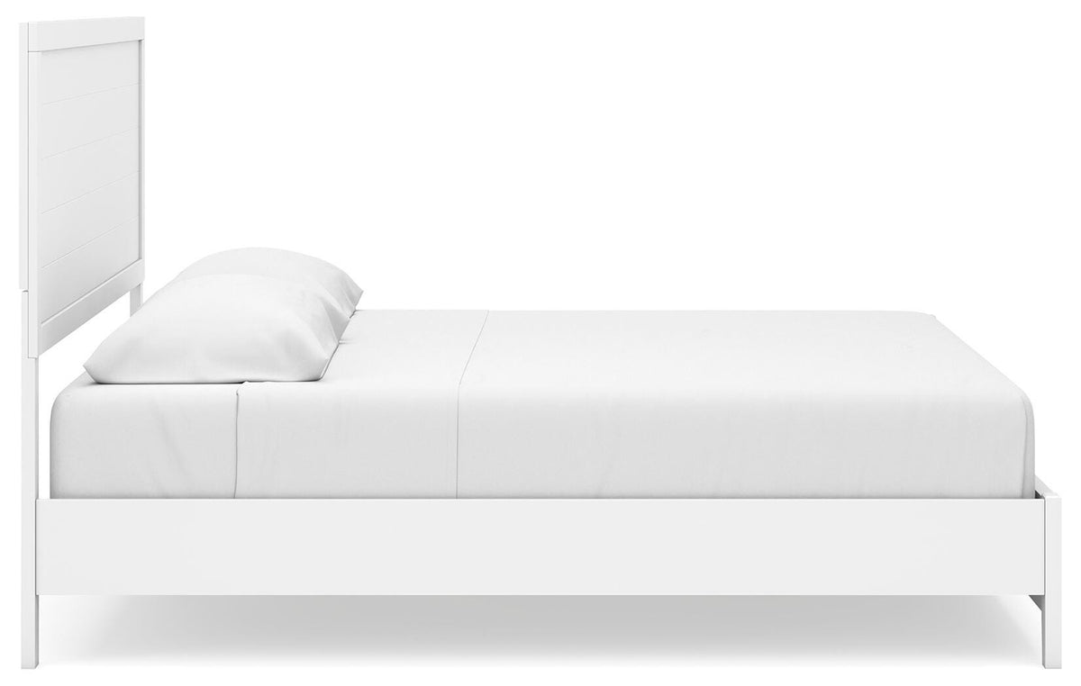 Binterglen King Panel Bed, Dresser, Mirror and Nightstand
