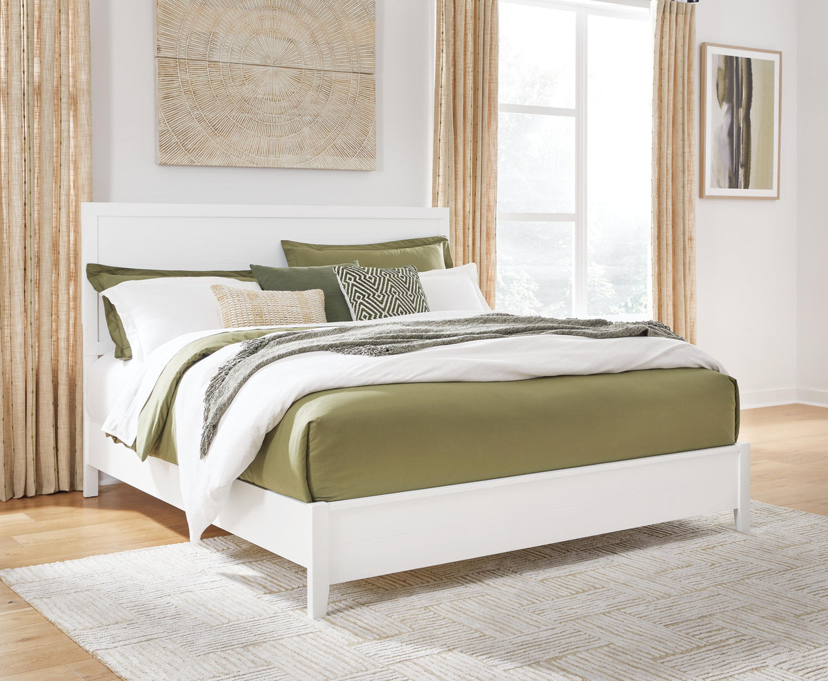 Binterglen Queen Panel Bed, Dresser, Mirror and Nightstand
