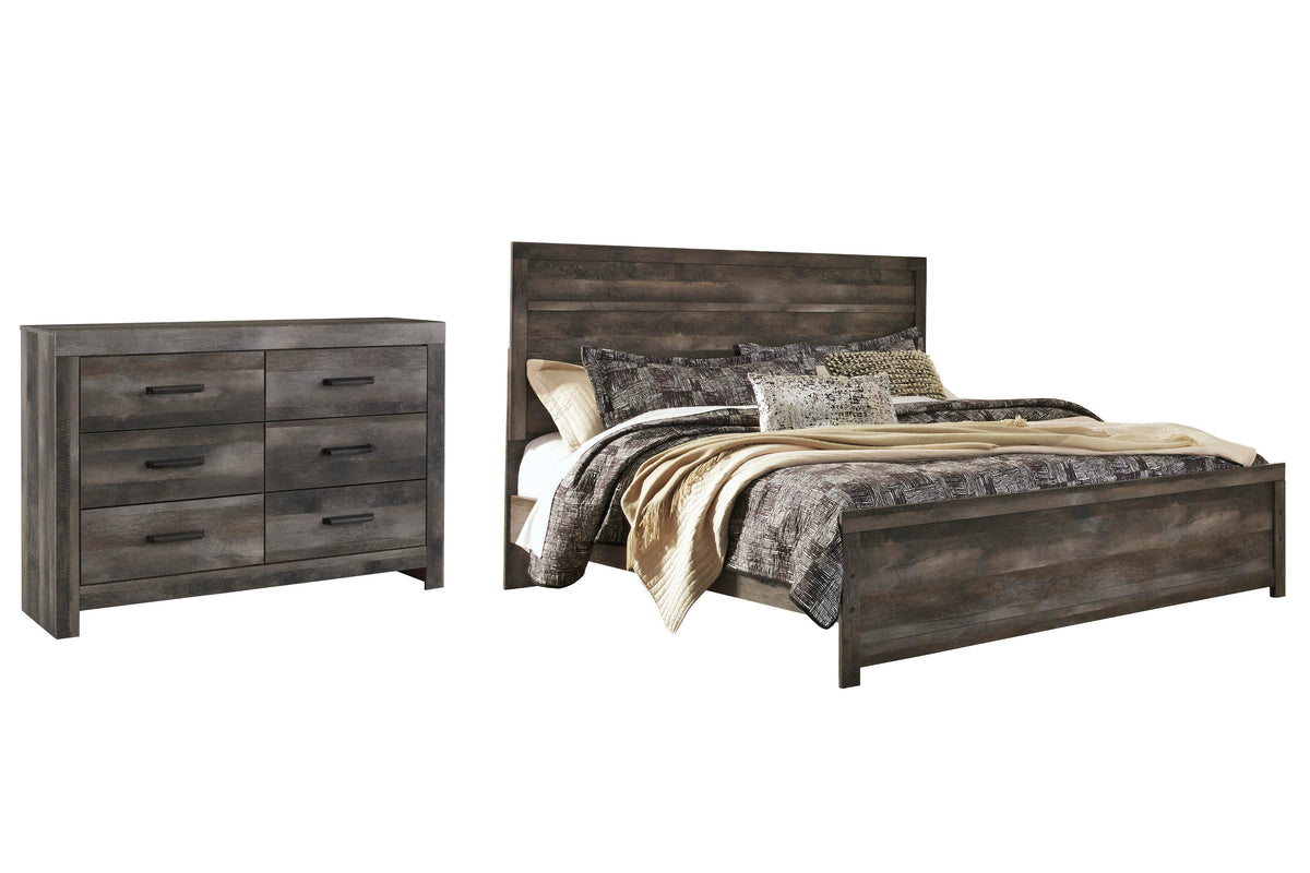 Wynnlow Panel Bed Set - King, Dresser