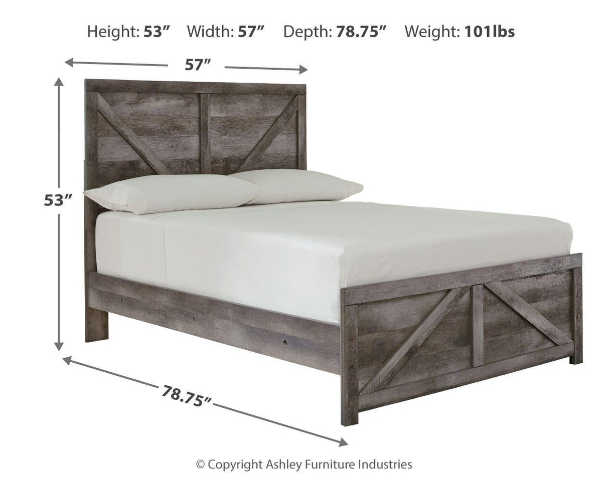 Wynnlow Crossbuck Panel Bed - Full