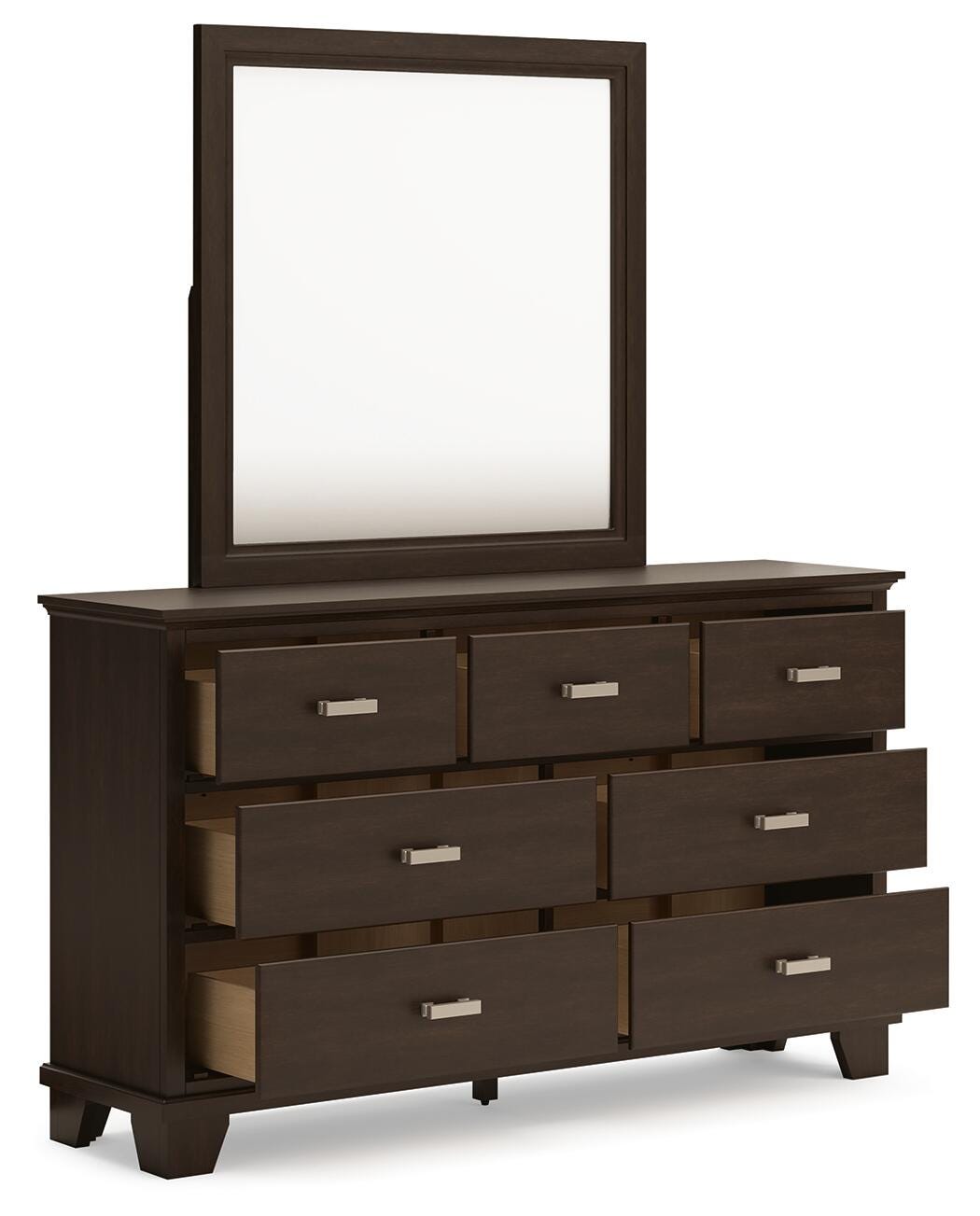 Covetown Full Panel Bed, Dresser and Mirror