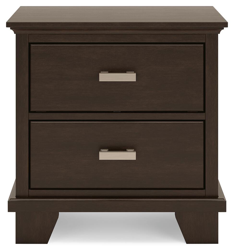 Covetown Queen Panel Bed and Nightstand
