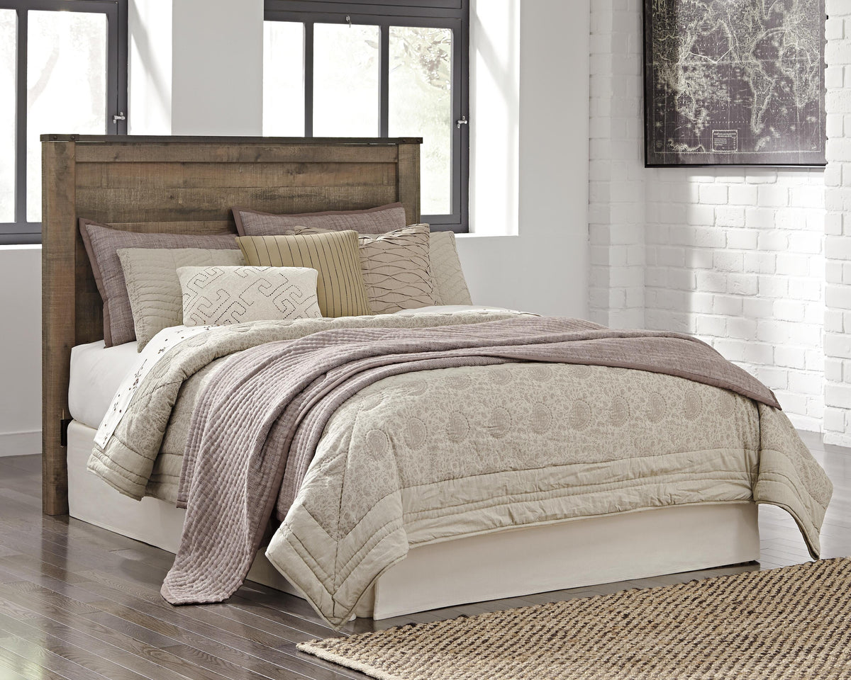 Trinell Queen Panel Headboard, Dresser, Mirror, Chest and Nightstand