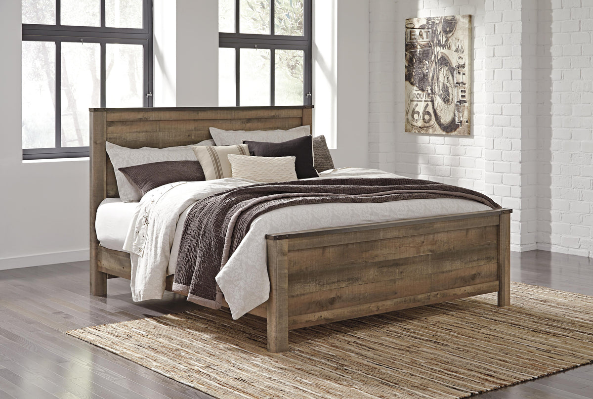Trinell King Panel Bed, Chest and 2 Nightstands