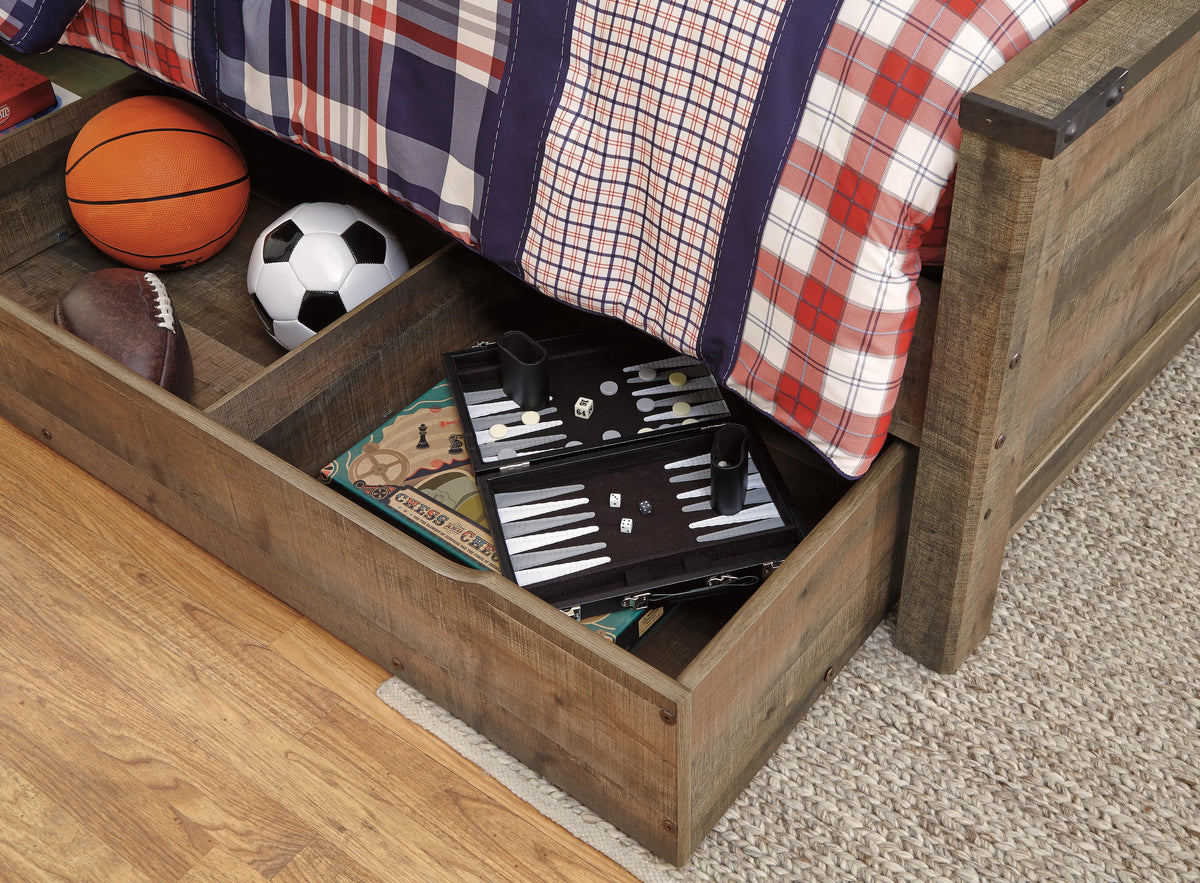 Trinell Twin Storage Bed, Chest and Nightstand