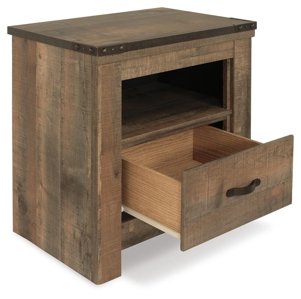 Trinell King/California King Panel Headboard, Dresser, Mirror and Nightstand