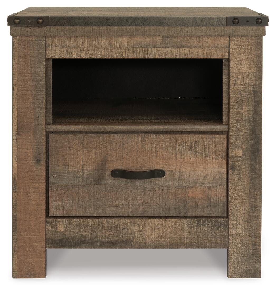 Trinell King/California King Panel Headboard, Dresser, Mirror and Nightstand