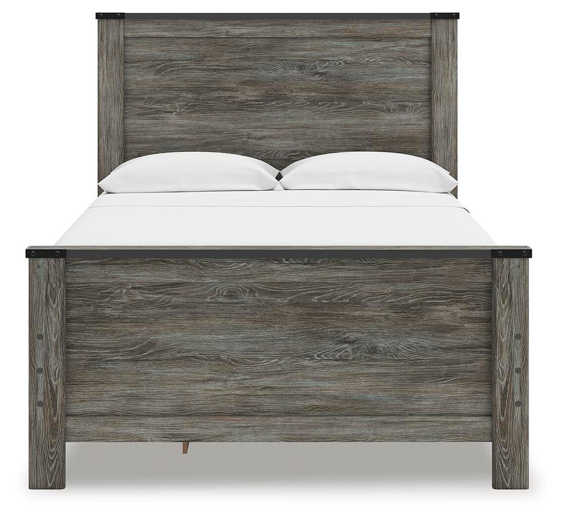 Frandern Full Panel Bed with Storage