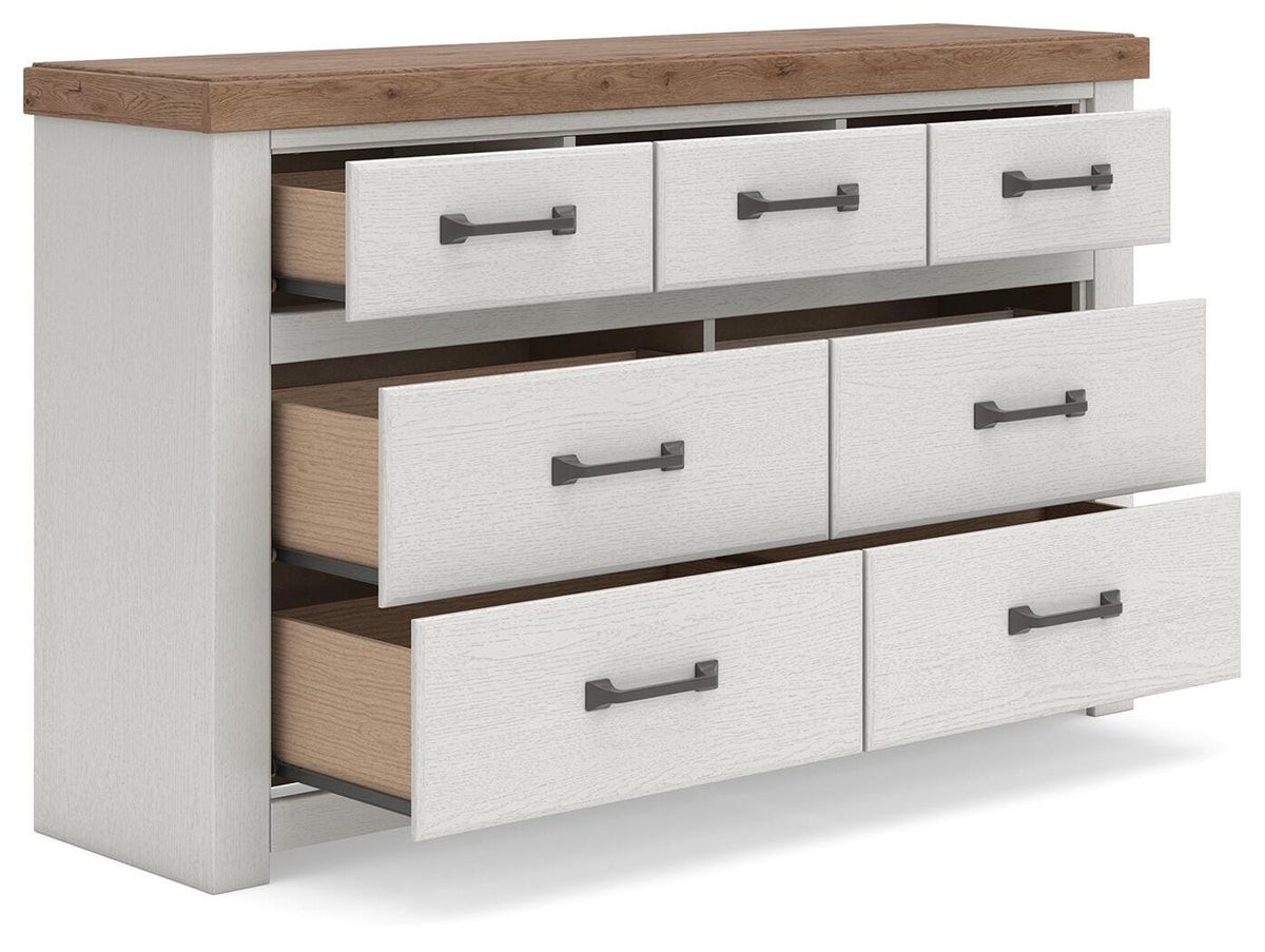 Savonport Queen Panel Storage Bed, Dresser and Chest