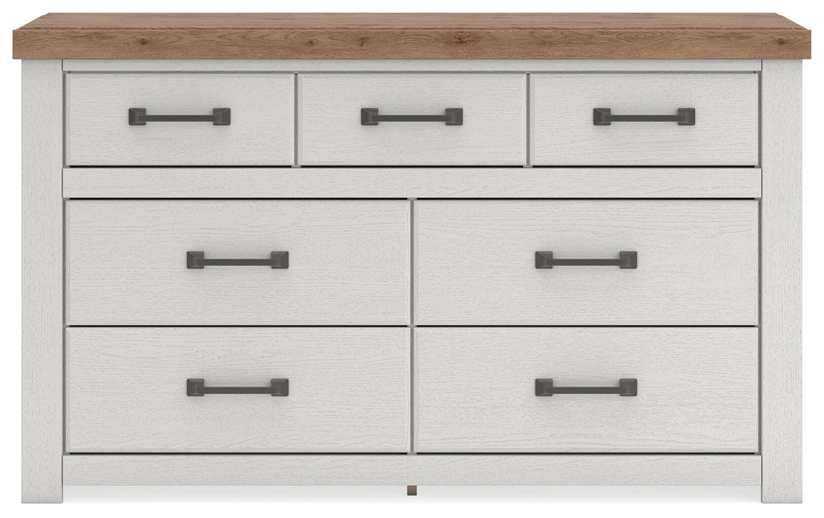 Savonport Queen Panel Bed with Storage, Dresser and Nightstand