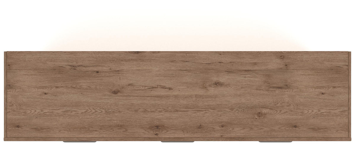 Savonport King Panel Bed with Storage, Dresser and Nightstand