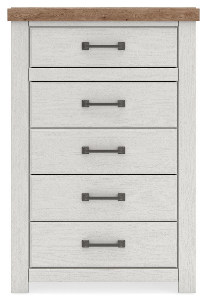Savonport Queen Panel Storage Bed, Chest and Nightstand