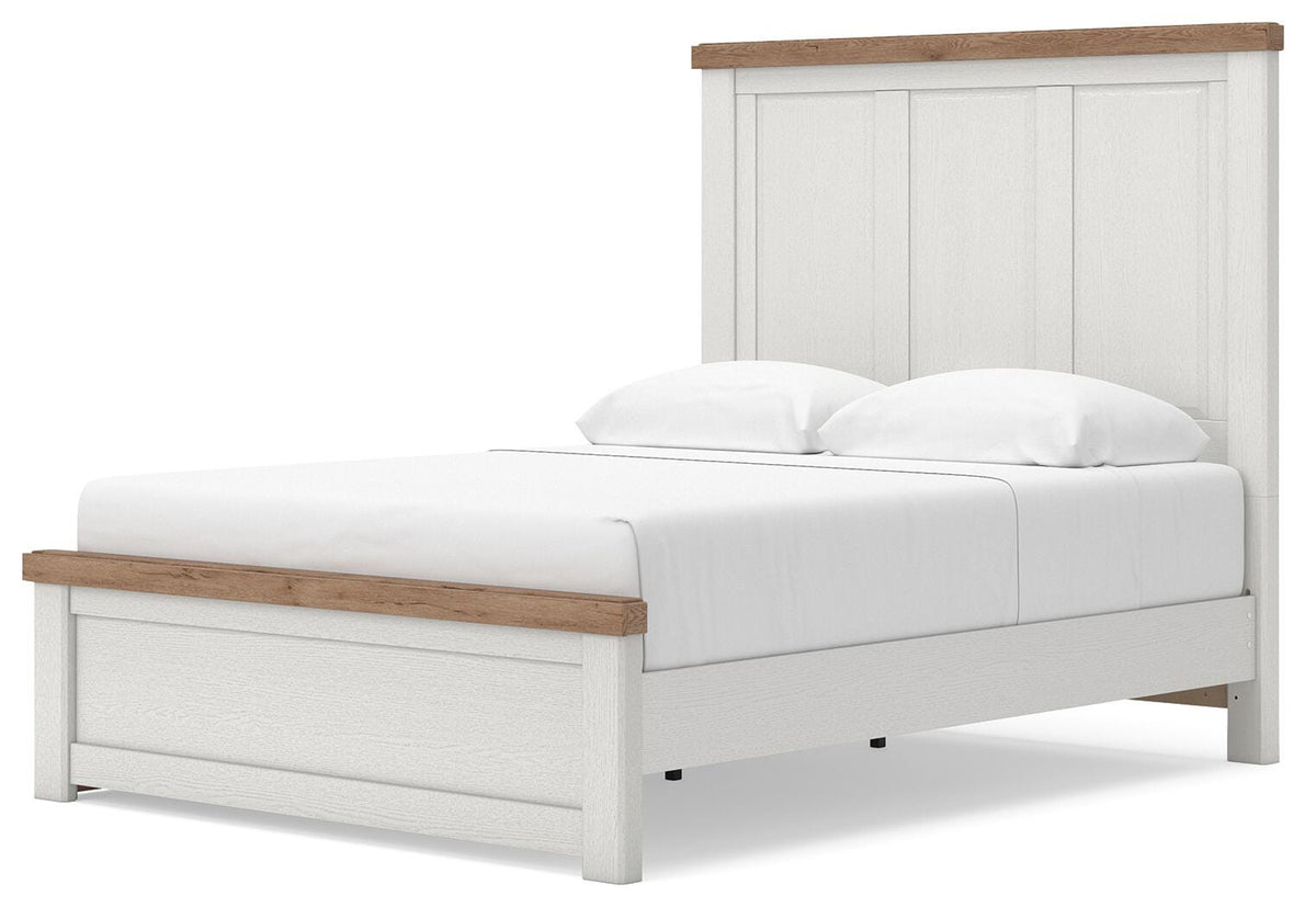 Savonport Panel Bed with Storage - Queen