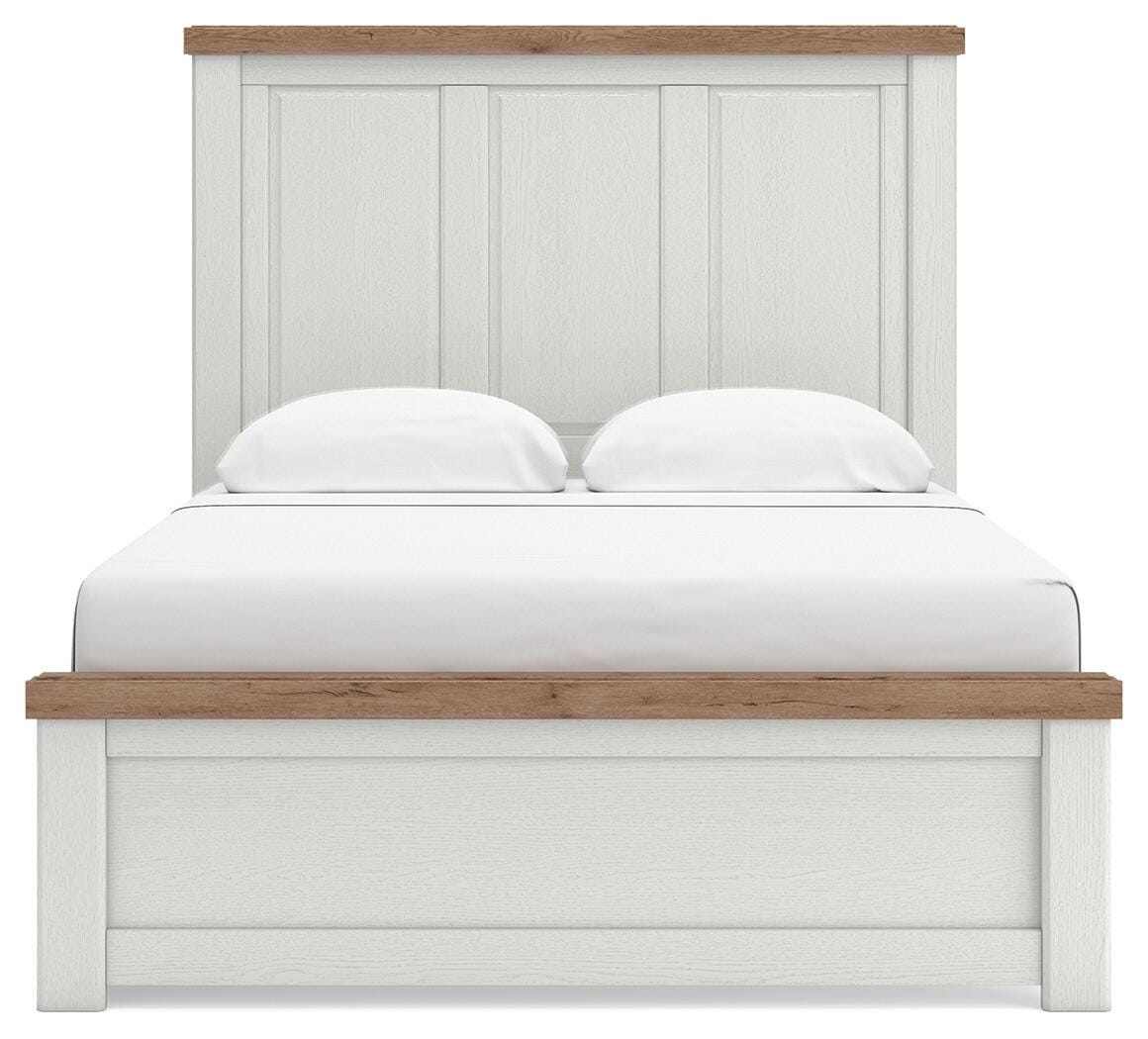 Savonport Queen Panel Bed with Storage, Dresser, Mirror, Chest and Nightstand