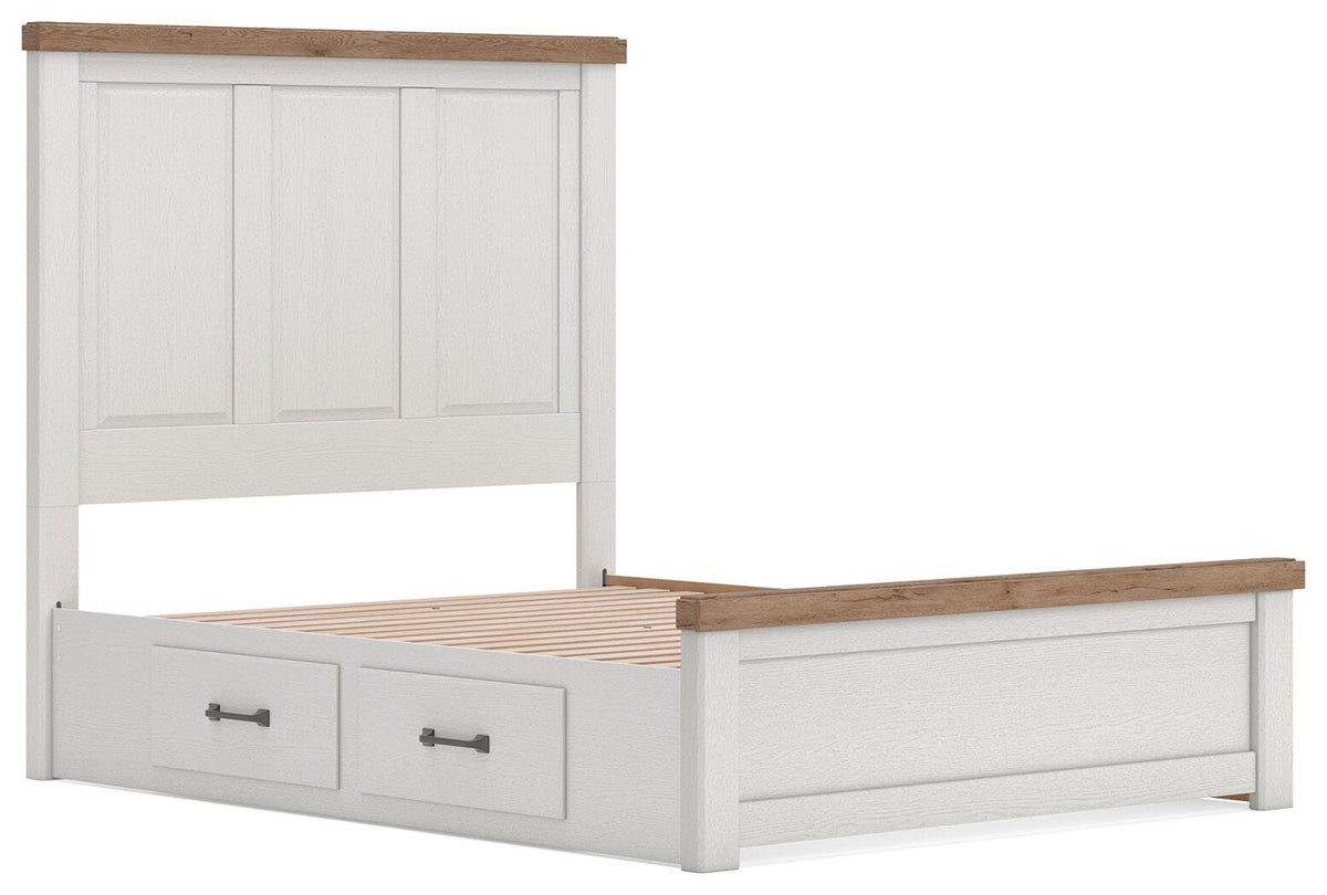 Savonport Queen Panel Bed with Storage